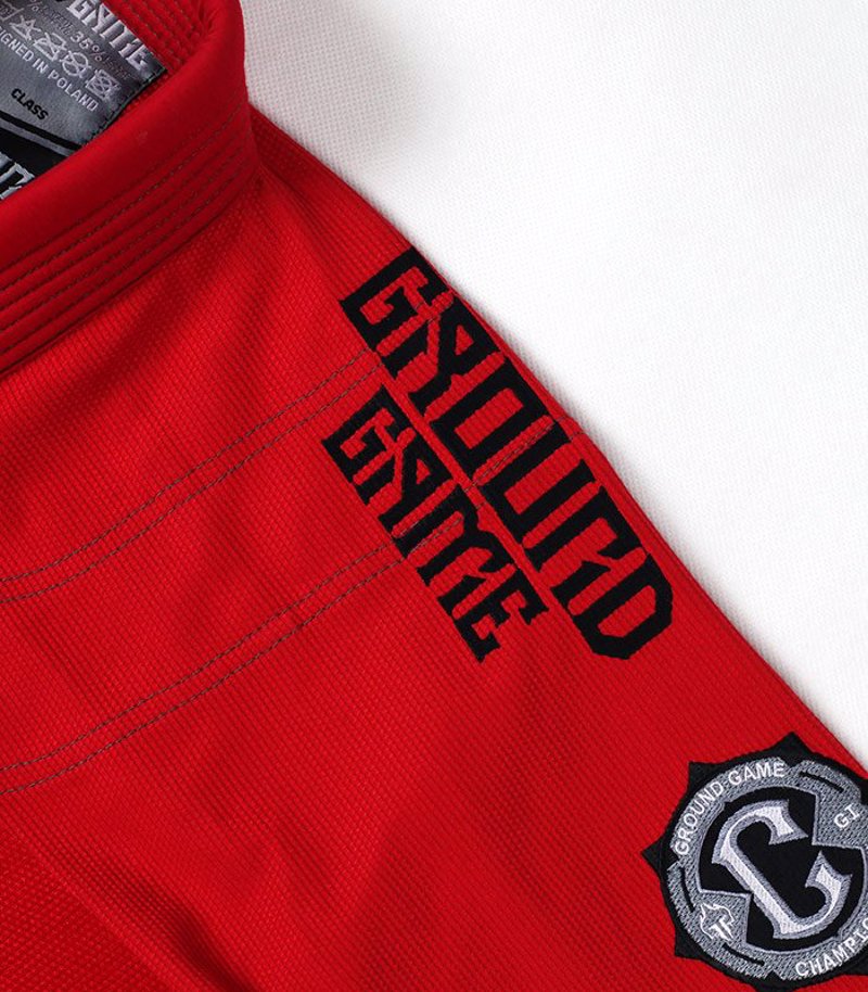 Groundgame Champion 2 BJJ Gi -Red